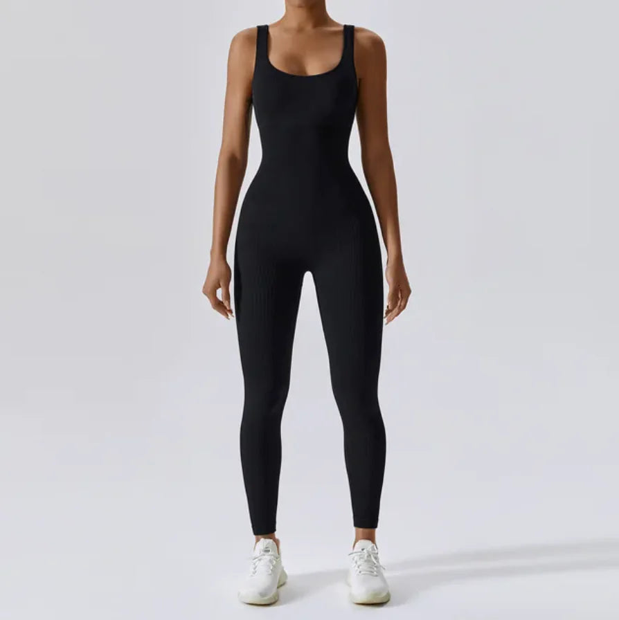 One Piece Sleeveless Jumpsuit
