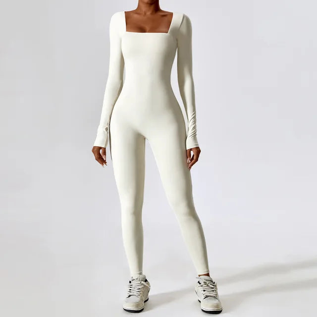 Long sleeve Yoga Jumpsuit