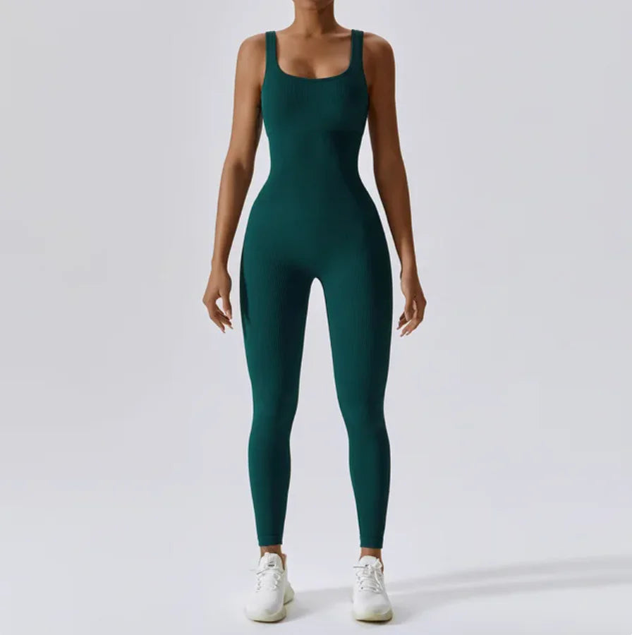 One Piece Sleeveless Jumpsuit