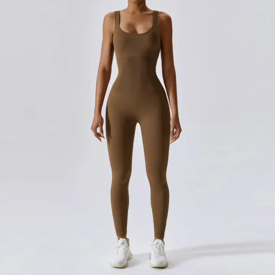 One Piece Sleeveless Jumpsuit